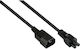 Good Connections IEC C5 - IEC C5 Cable 1m Black (P1405-S010)