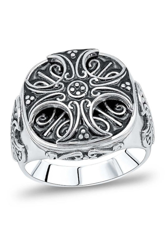 Dimitrios Exclusive Мъжки Сребърен Златен Пръстен