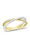 Ring with Stones made of Gold 14K