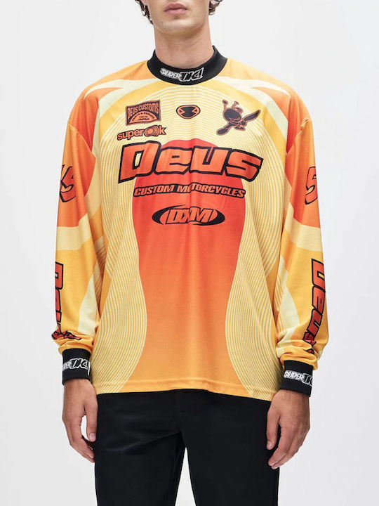 Deus Ex Machina Moto T-shirt Orange