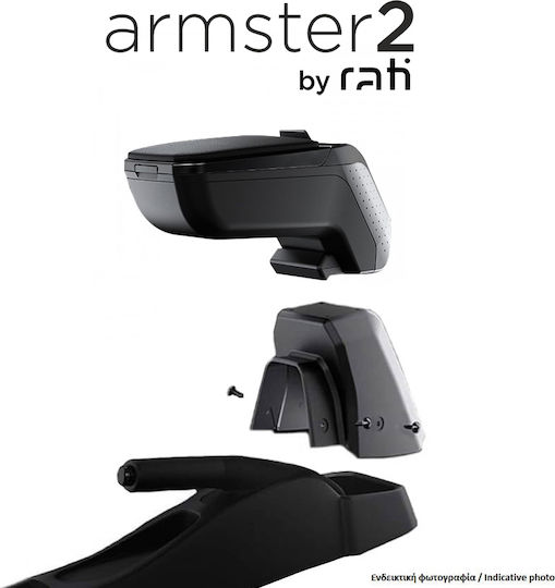 Rati Armster Car PU Armrest for Suzuki Vitara 2015+ Black