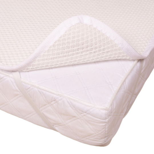 Kidizi Impermeabil Protecție saltea pentru bebeluși Bumbac cu bordură 120x60buc