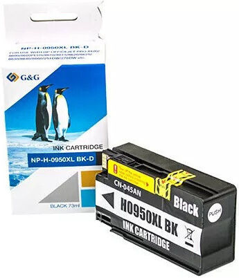 Cartuș Premium G&g 2.3k Hp 950xl Negru Cn045ae Hp950xl