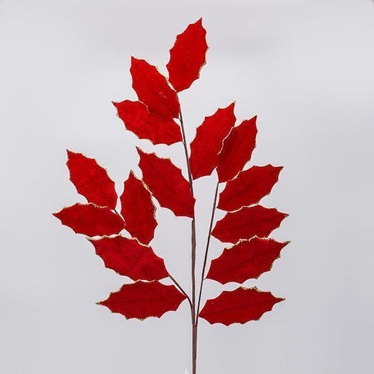 Zweigstelle Rote Samtige Blätter Ginkgo 87cm