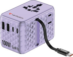 Verbatim Charge 'n' Travel 100W с Кабел USB-C