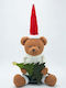 Eurolamp Teddybär Baum Sitzen 50cm