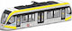 Bburago City Bus weiß-gelb