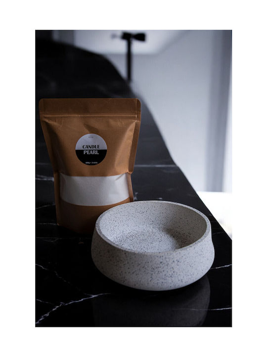 Duos Dei Aromatisches Soja Kerze in Gefäß Weiß 400gr