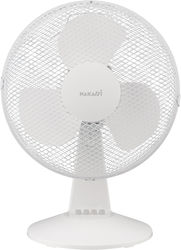 Nakassi 402150 Ventilator De Masă Alb