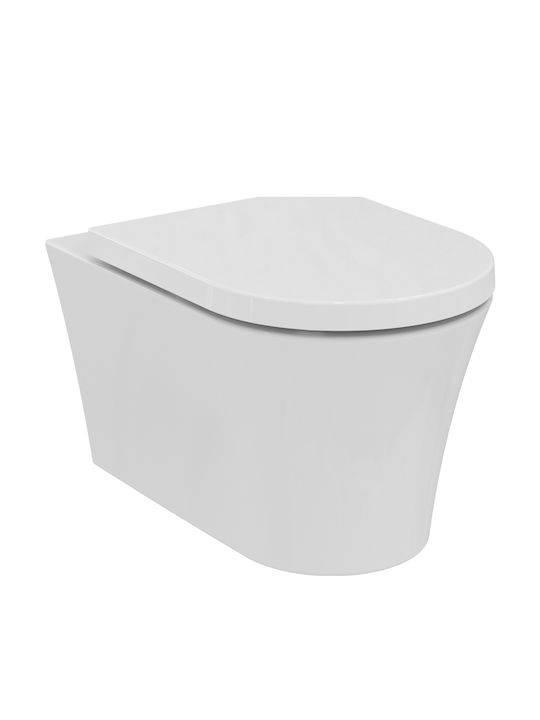 Ideal Standard Λεκάνη Κρεμαστή με Κάλυμμα Soft Close Λευκή
