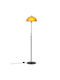 Opviq Floor Lamp H147xW25cm. with Socket for Bulb E27 Yellow