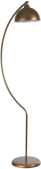 Opviq Floor Lamp H150xW30cm. with Socket for Bulb E27 Yellow