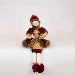 Harlequin Bordeaux Costume 61cm