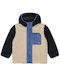 Kids' Casual Jacket Double Sided with Hood Multicolour