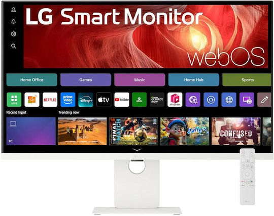 LG 37U730SA-W IPS HDR Intelligenter Monitor 36,5 Zoll 4K 3840x2160 mit Reaktionszeit 5ms GTG Weiß