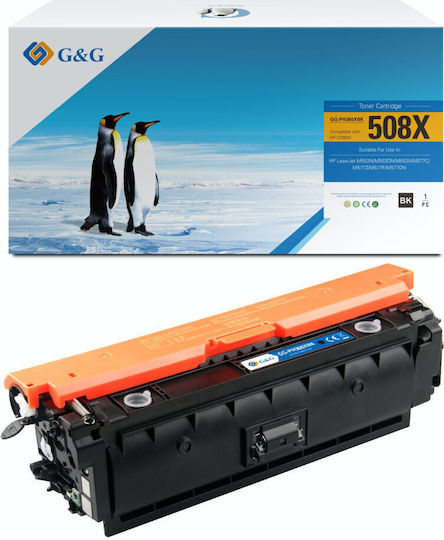 Premium Toner G&g 12.5k Hp 508x Black Cf360x Hp508x