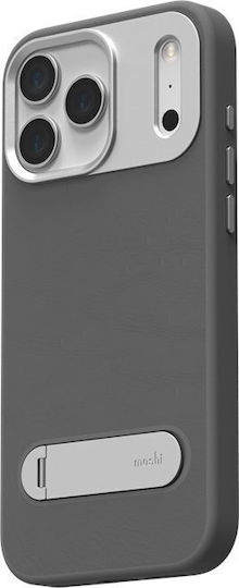 Moshi Kameleon 360 Full Cover Silicone / Synthetic Leather Gray (iPhone 17 Pro Max)