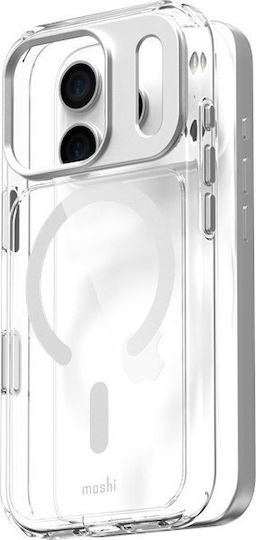 Moshi Iglaze Wallet Σιλικόνης Ασημί (iPhone 17 Pro)