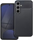 Premium Back Cover Silicon Negru (Galaxy S24 FE)