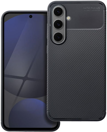 Premium Back Cover Silicon Negru (Galaxy S24 FE)