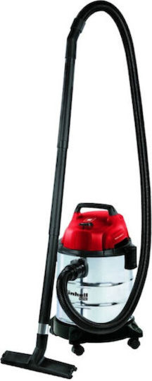 Einhell Tc-vc 1820 Σκούπα Υγρών / Στερεών 1200W με Πλαστικό Κάδο 20lt Ασημί