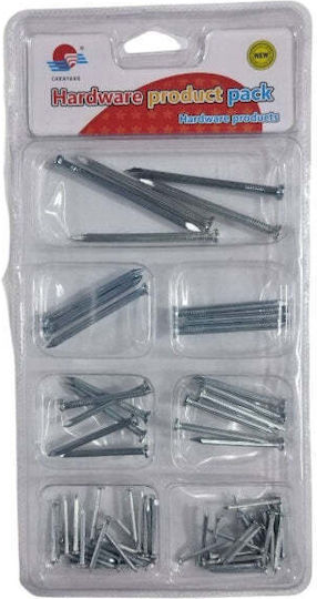 7 Size Hardware Nails Assortment Kit Wood Nails Wall Nails Steel Nail