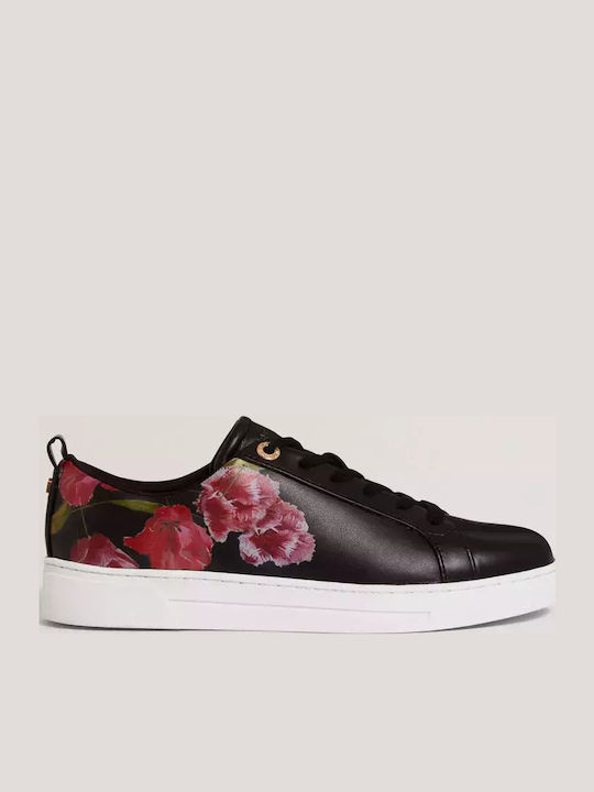 Ted Baker Sneakers Μαύρο / Λουλούδια