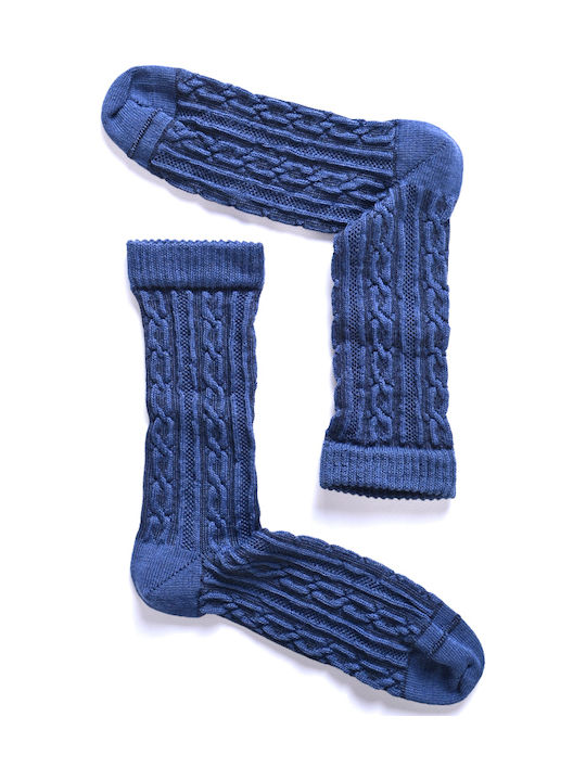 Women's Wool Socks Me-we Chain Knit Raf