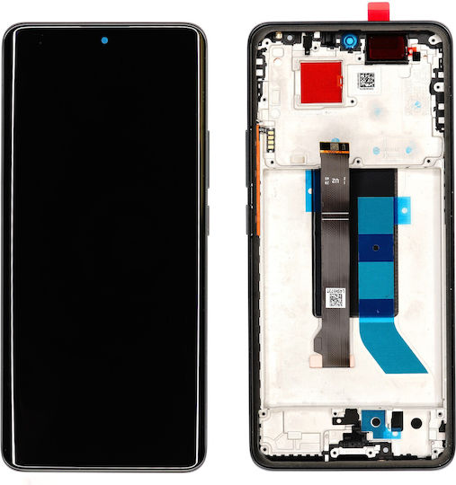 Οθόνη mit Touch-Mechanismus für Xiaomi Redmi Note 14 Pro 5G (Schwarz)