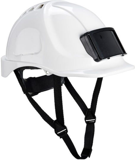 Portwest PB55 Κράνος Baustelle mit Ohrstöpseln Weiß