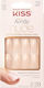 Kiss Nail Tips French in Pink Color 28pcs KAN07