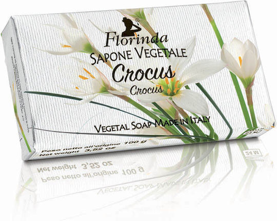 La Dispensa Pflanzliche Seife 100gr Körperreiniger Crocus Bunt