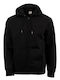 Through Hoody Sweatshirt mit Kapuze Black