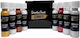 Decorative Paint Kit Πορτοκαλί Ροζ Κίτρινο Πράσινο Μπλε 50gr