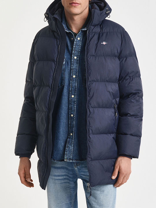 Jacket Puffer Waterproof Dark Blue