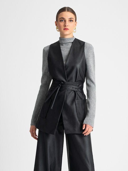 Moutaki Black Vestă de damă