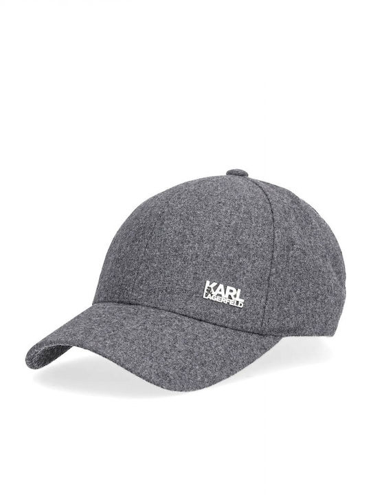 Karl Lagerfeld Καπελο Baseball Logo Γκρι
