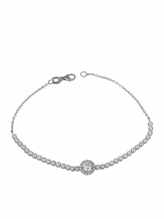 Дамско Гривна Ривиера от Злато 14K