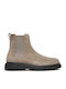 Beige Chelsea Boots