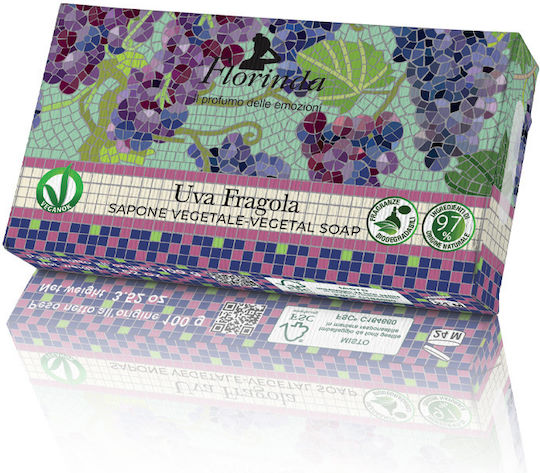 La Dispensa Herbal Soap 100gr Soap Mosaico Grape Multicolored
