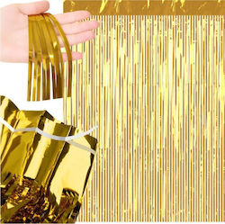 Ruhhy Decorative Curtain 2x1m Gold 26173 18453-0