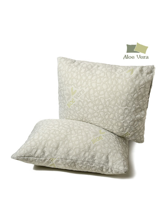 Go Smart Home Aloe Vera Μαξιλάρι Ύπνου Βαμβάκι 50x70cm 2τμχ
