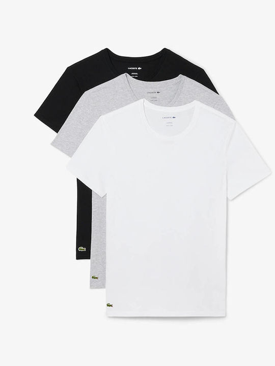 Lacoste Мъжки Тениски Къс Ръкав Mixed 3Pack
