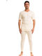 Men's Undershirt Short-sleeved Ecru