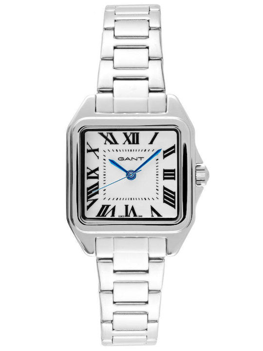 Gant Seneca Mid 3 Women's Watch with Silver Met...