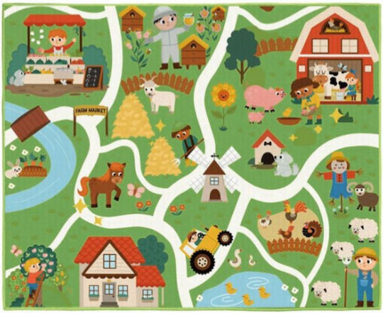 Kids Synthetic Rug 160x130cm