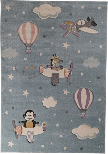 Tzikas Carpets 76894-230 Kids Rug Albastru 133x190cm
