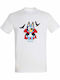 Tricou pentru copii White Bluey Dracula Halloween