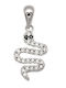 Sorelly Charm Șarpe Din Argint Cu Zircon