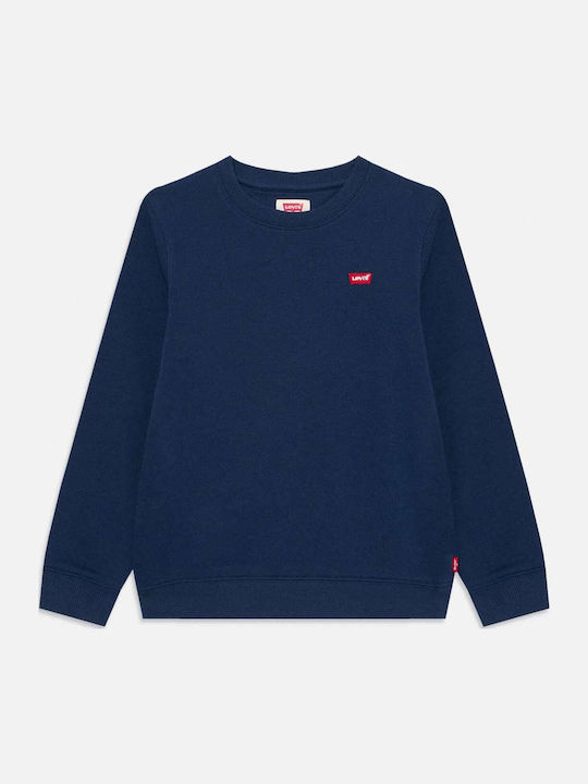 Levi's Детски Суичър Dark Blue Crewneck